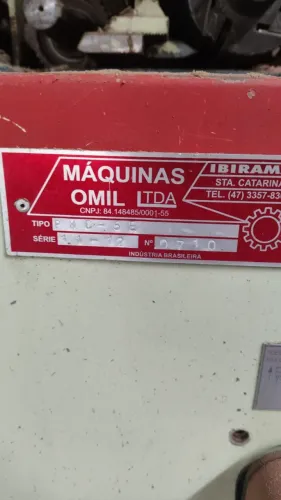 PLAINA MOLDUREIRA OMIL 5 EIXOS ANOS 2017