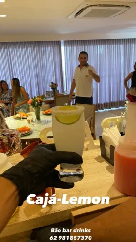 Open bar de drinks