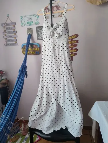 VESTIDO DE BOLINHAS...LINDOOOOO! 