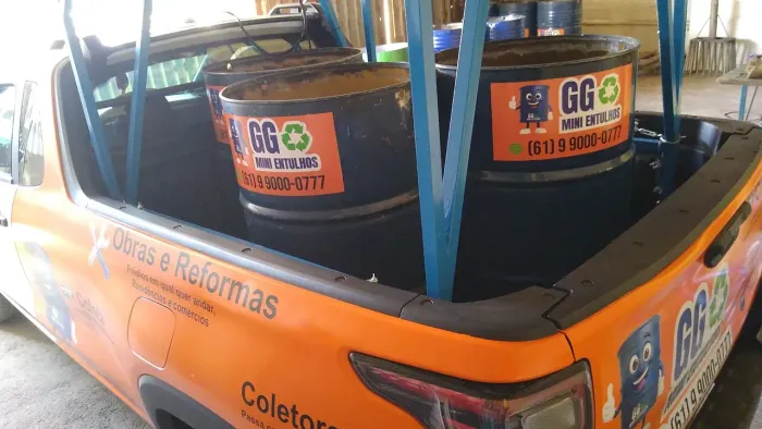 Ggminientulhos coleta de pequenos e médios Entulhos