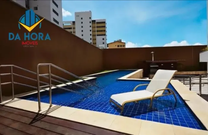 Flat com 2 quartos em Ponta Negra todo mobiliado!