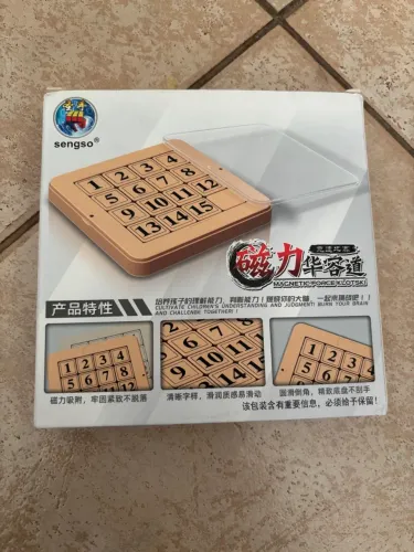 Jogo de Tabuleiro Klotski Magnético Sengso
