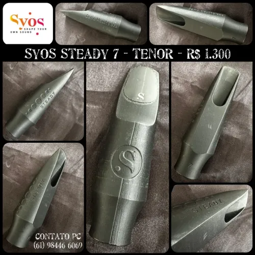 Boquilha Syos Steady nº 7 para Sax Tenor
