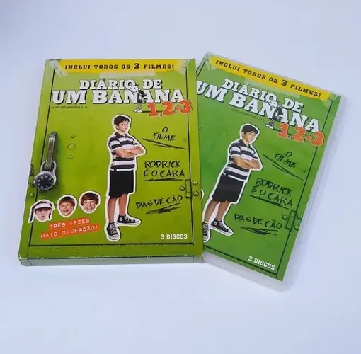Box DVD Diário de um Banana 1, 2 e 3 - DVD