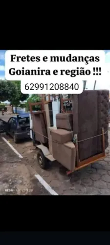 Fretes e mudanças a partir de 50 reais e montagem de moveis