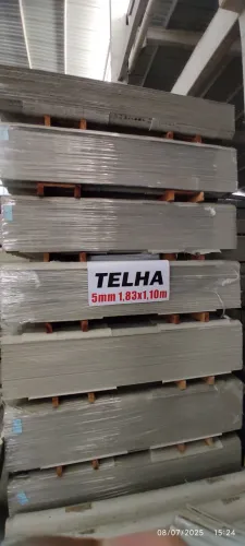 TELHAS fibracimento 4mm-5mm-6mm-8mm 1,83x1,10m, 153x1,10m, 213x1,10m, 244x1,10m, 244x0,50m