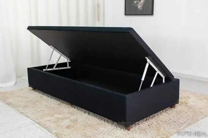 Base Box Solteiro Baú R$699,99 