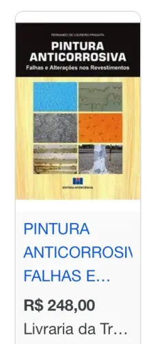 Livro Pintura Anticorrosiva