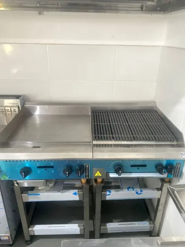 NZ. Chapa e Char Broiler inox Industrial Venâncio