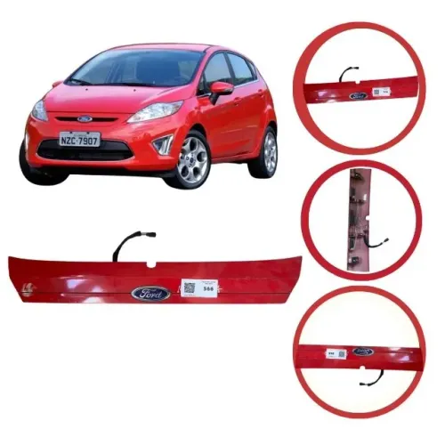 Moldura Friso da tampa Ford New Fiesta etq566