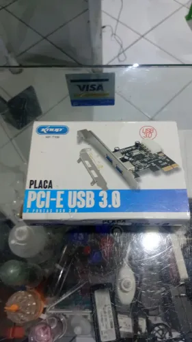 Placa PCI-E USB 3.0 Knup