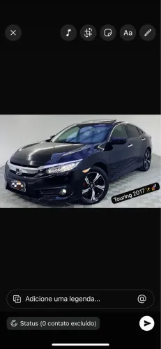 Honda Civic Sedan Touring 1.5 Turbo 16V Aut.4p 2021