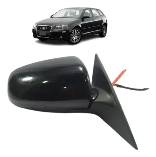 Retrovisor Audi A3 Sportback 2007/2012 Lado Direito