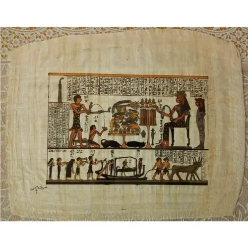 Pintura Egípcia Delta Papyrus Factory
