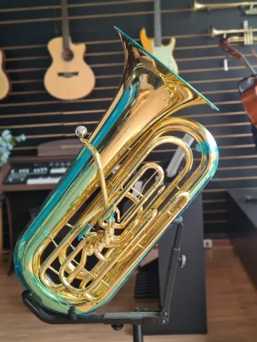 TUBA HS MUSICAL R752 4/4 SIb C/ 4 PISTOS (NOVA) #250216