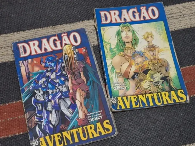 RPG - Dragão Brasil - Só Aventuras -2 Volumes - 3DET