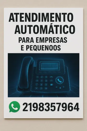 Atendimento automático para pequenos negócios e empresas