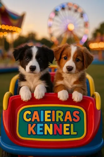 ?Seu Border Collie te espera! Filhote lindo, equilibrado e com temperamento incrível!? ?