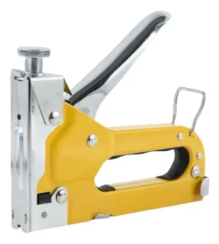 Kit Grampeador Tapeceiro Profissional Alta Pressão - Armarinho Ditudo