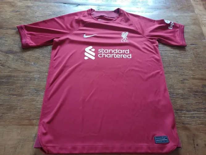Camisa Liverpool Home 2022/2023 TAM XL infantil - 12/13 anos