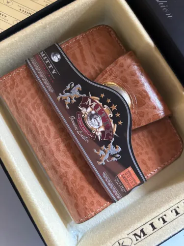 Carteira Mitty Masculina Couro Legítimo - NOVA