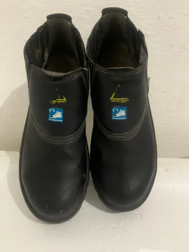 Bota de segurança masculina