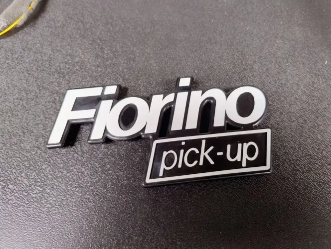 Emblema FIORINO PICK-UP do Fiat 147 novo original 