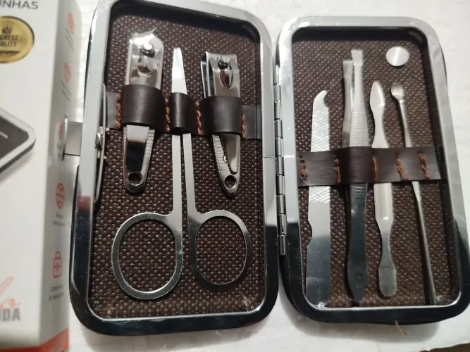 Kit Manicure Completo - Aço Inox