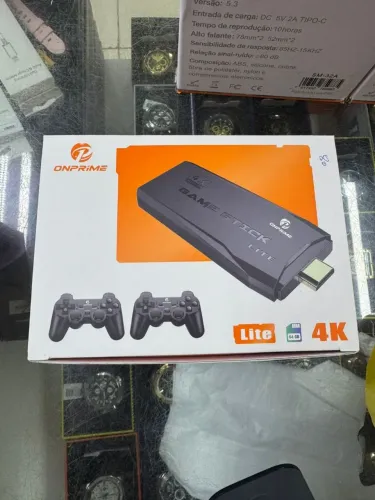 Game Stick 4k vídeo game retrô HDMI