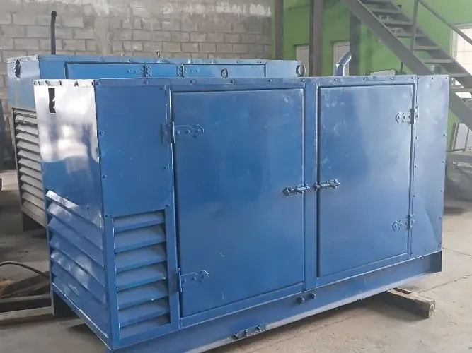 aluguel de gerador de 55 KVA silenciado para festas - locação para 3 dias