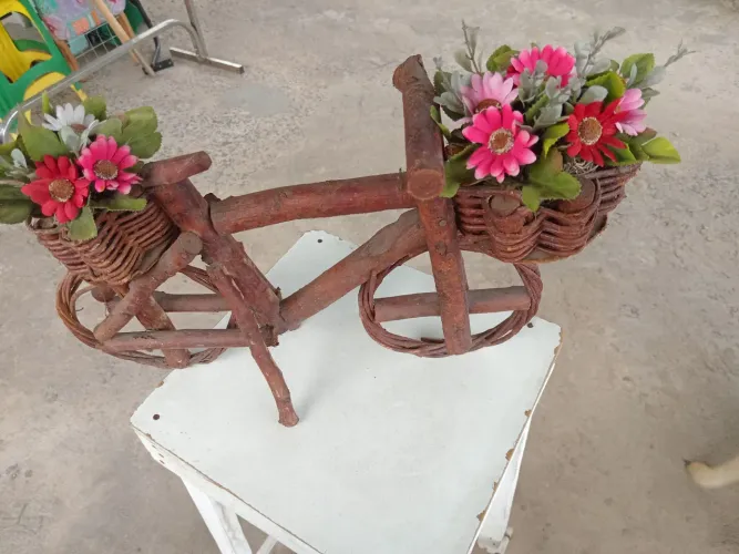 Bicicleta Decorativa para Flores