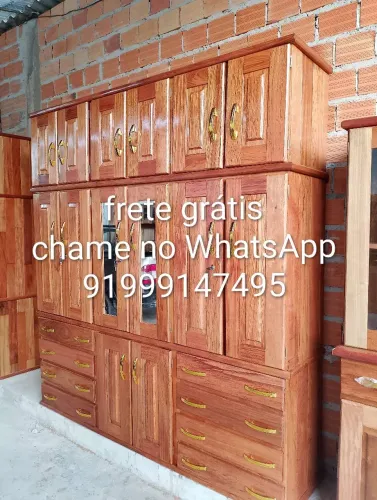 Guarda roupa de casal 6 portas novo .