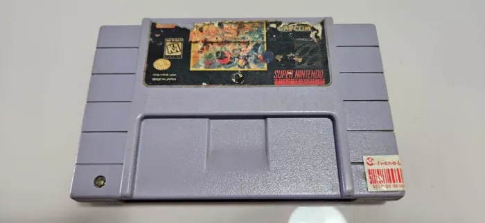 Promoção - Mega Man X3 Americano Label Original Snes - Raro - Megaman X3
