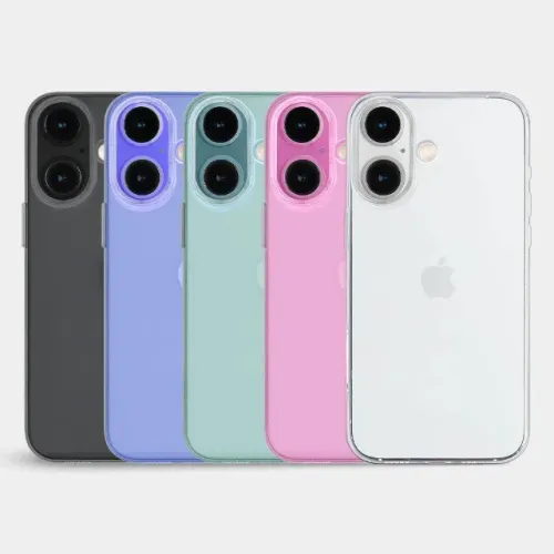 Capa Case iPhone 16 16 pro  16pro max 16 plus Silicone Anti-queda e Coloridas 6