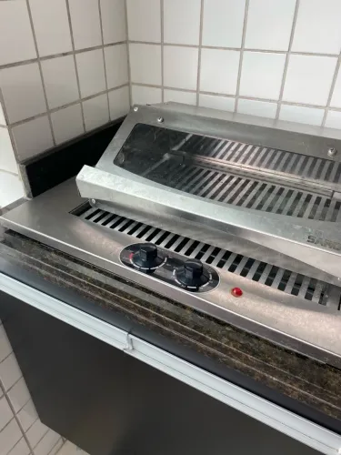 Churrasqueira Cooktop Elétrica de embutir