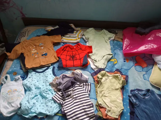 Lote carters menino (0 a 6m) (carters, shein e outros)