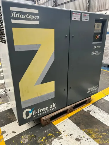 Compressor Atlas Copco Z22 Isento De Óleo