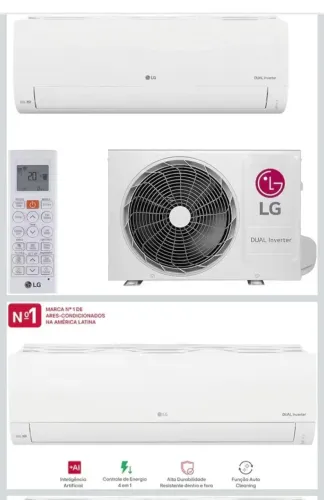 Ar condicionado LG dual inverter Compact