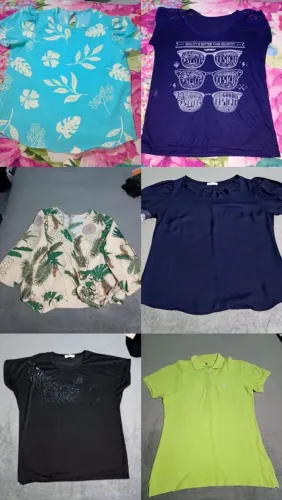 Lote 50 peças roupas