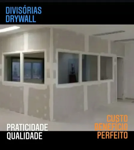 Gesso Acartonado Divisórias Paredes