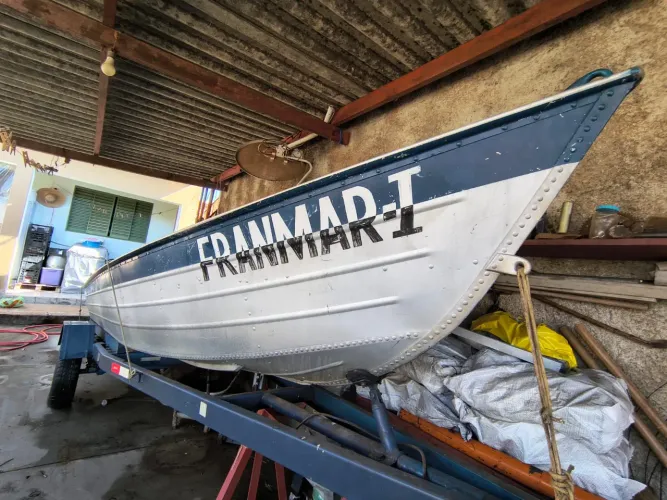 Barco de Alumínio Completo