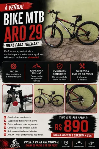 Bike bicicleta para trilha