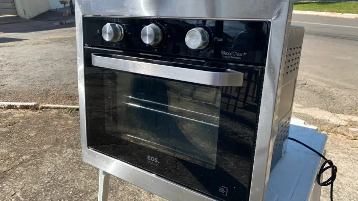 Forno Elétrico de Embutir EOS 47L Porta de Vidro e Inox