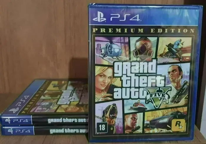 gta 5 premium edition ps4 novo lacrado