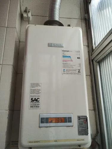 Aquecedor A Gás Bosch 15 Litros Bivolt