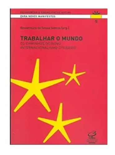 Livro Trabalhar o Mundo Capa Comum
