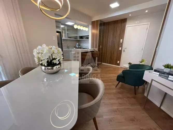 MOBILIADO & DECORADO - Apartamento a venda no Brisas Bella Citta na Zona 08