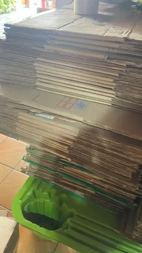 Caixa de papelão reforçada para mudança