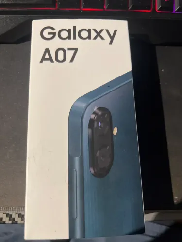 Galaxy A07 Lacrado Zero!