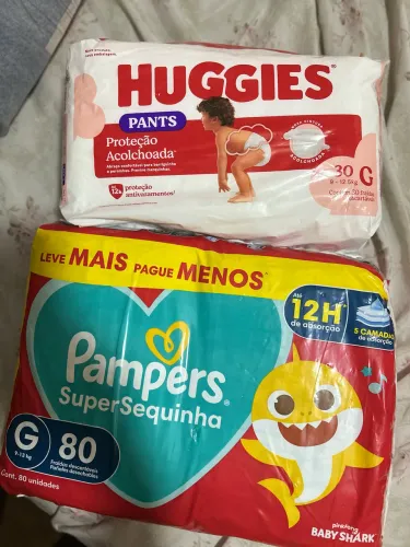 VENDO FRALDAS G